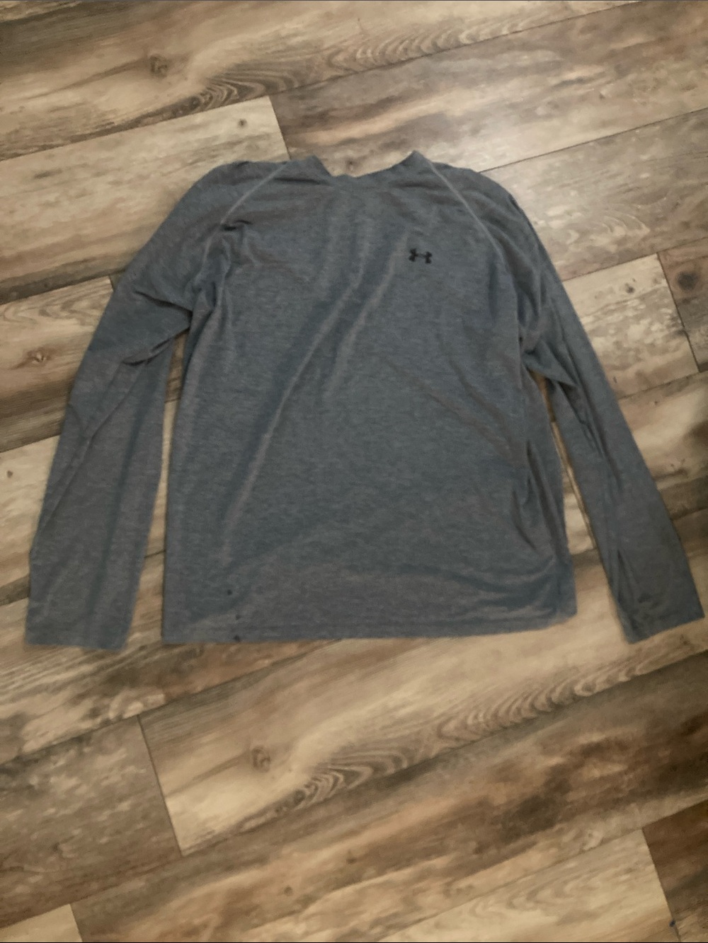 Under Armour Men’s Heathered Gray Longsleeve Shirt Size XL